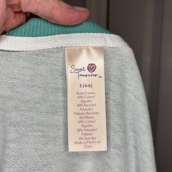 SWEET TREASURES NEW Tie Dye Sweatshirt Womans S (4-6) Long Sleeve Round Neck - Picture 6 of 6